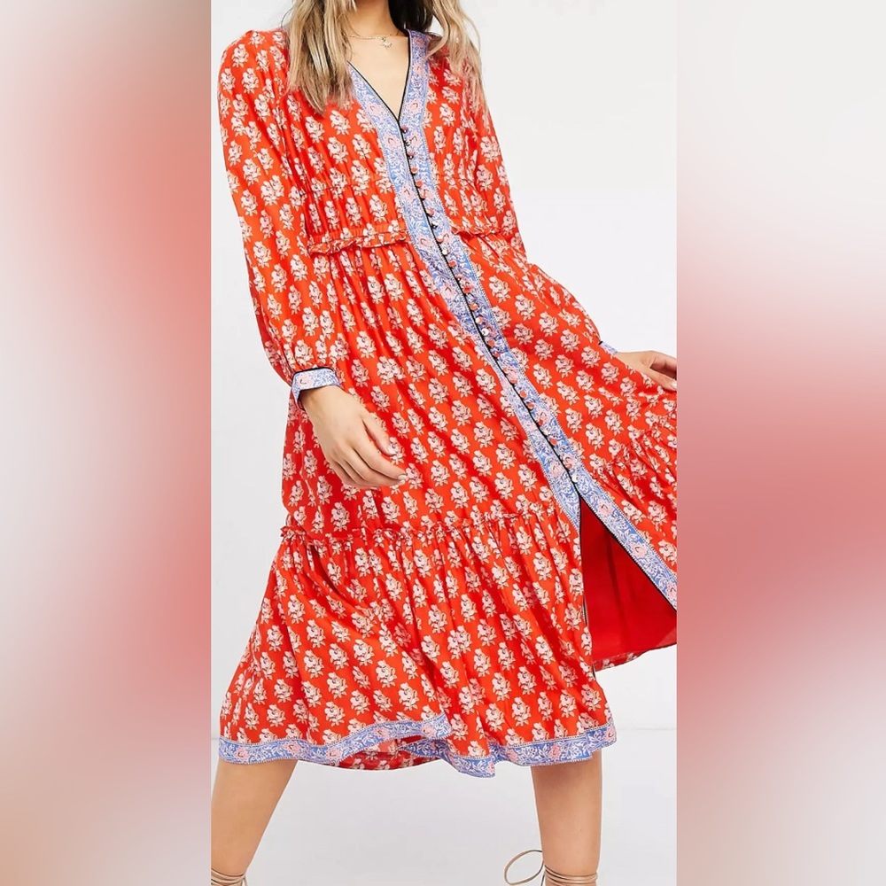 JCrew button dress - Picture 2 of 4